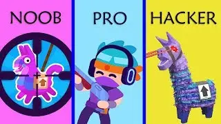 NOOB vs PRO vs HACKER in Pinatamasters