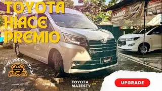 Toyota Hiace Premio Upgrade Tampang Jadi Majesty (Toyota Grandace)