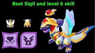 Best Sigil and level 6 skill Chrono Isis Dragon-Dragon mania Legends | july 2024 Mini Divine Event