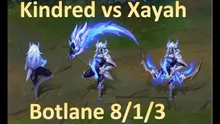 DRX skin - Kindred ADC - Quickplay - 8/1/3 - League of Legends. No commentary