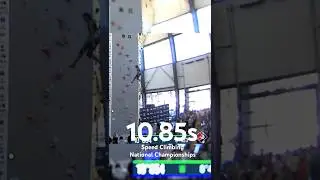 U15F Qual &mdash; 10.8s at USA Climbing Youth Nationals Championships Speed @AmayahBurgos