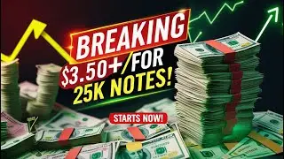 Iraqi Dinar 💥BREAKING Exchange Rate Hits $3.50+ for 25K Notes &ndash; Starts Now! 💥Latest IQD & RV Updates