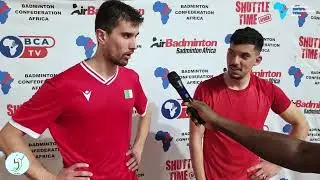 Koceila & Sabri proud of qualifying Algeria for the Sudirman Cup Finals