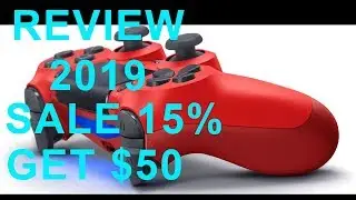 DualShock 4 Wireless Controller for PlayStation 4 - Magma Red by Sony | Review Full HD