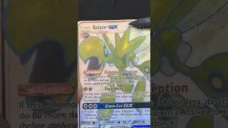 Pok&eacute;mon card dent repair #pokemon #pokemoncards #pokemontcg #cardrepair