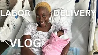 SHE IS HERE ! | Labor & Delivery Vlog