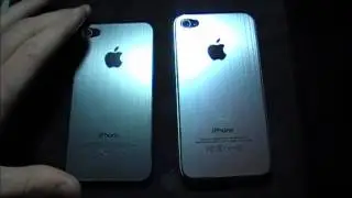 iPhone 4 Metal Back Cover Review (Silver-Grey)