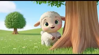 Lambs in Fields Play Hide and Seek | Cute Farm Animal Song for Kids | Nursery Rhymes for Children
