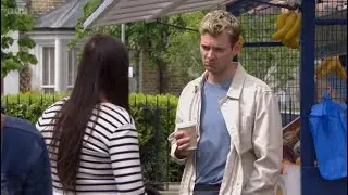 Eastenders Lauren asks Peter if Oscar can work on the market stall to help him out and get him out