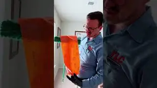 Duct cleaning tape method #DuctCleaning #HVAC #TLCPlumbing #HVACTech #TapeGuys #AirConditioning #ABQ