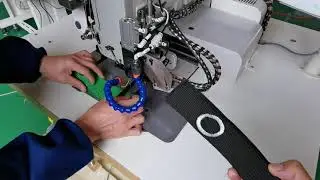 7273PLK automatic safety belt harness sewing machine to Australia