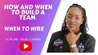 HOW TO HIRE AND BUILD A TEAM FOR A HOME BAKERY || LITTLEHANDS BAKEHOUSE TEAM || JOJO LYDIAH