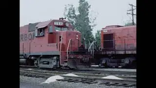 #85 Toledo, Ohio. Detroit & Toledo Shore Line, Ann Arbor, C&O.  8/30/1978