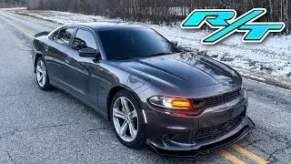 STRAIGHT PIPED DODGE CHARGER R/T SNOW POV DRIVE! (INSANE DOWNSHIFTS & PULLS)