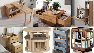 Space-saving wood furniture project ideas for creating beautiful home d&eacute;cor and income generation