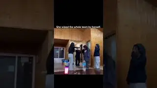 she wiped the whole team 😭🤣 #funny #trending #funnyvideo #viral #love #friends #memes #explore