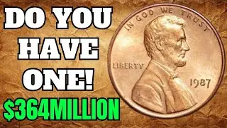 $364 Million Most Secret & Super Rare 1987 Lincoln Penny &ndash; USA Coin You Must See!
