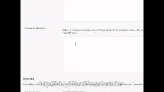 WordPress Comments Settings review