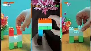 🧡🤍💚Indian Flag Art | 🇮🇳Jana GanaMana | Indian #shorts #26january#republicday #indianflag#india#2026