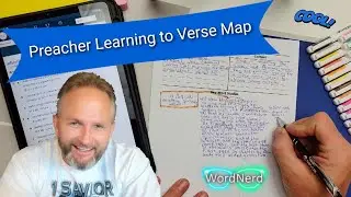 Teaching My Husband How to Verse Map | Bible Study Matthew 12:43-45