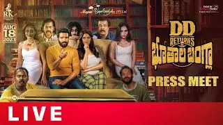 DD Returns Press Meet Live | Santhanam | Surbhi | S.Prem Anand | Shreyas Media