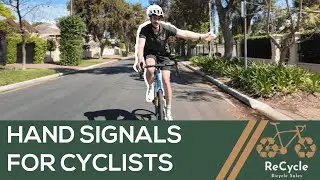 Сигналы руками, которые должен знать каждый велосипедист! 🚴&zwj;♀️✋ Берегите себя на дороге
