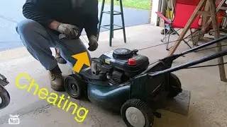 Lawnmower, found on road dead!