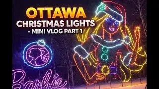 Indian Vlog in Canada 🇮🇳🇨🇦 | Ottawa Christmas Lights | Desi Detours (Mini Vlog 1)