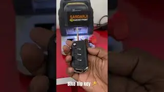 Bike flip key 🔑 #bike #bikelover #scorpio #modified #flipaclip #key #trending #shoerts #youtube