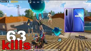🔥My best Aggressive gameplay new mode gameplay realme 6 PUBG test 2025