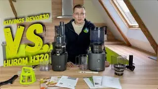 Vergleich & Test 👉 Kuvings Revo830 ⇆ Hurom H-320N
