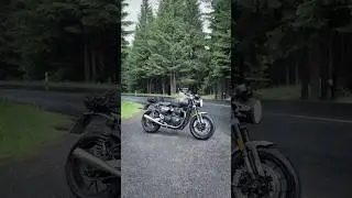 ASMR in the Rain | Triumph Speed Twin | Jekill & Hyde Exhaust #asmrsounds #exhaustsound #speedtwin