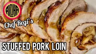 Stuffed Pork Loin with Aloha Shoyu!