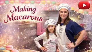 Making macarons with Zamira! #macarons #homebakers #minidessert #fancy