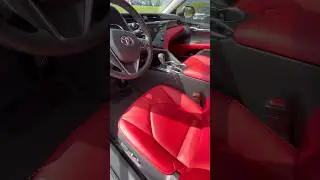 The Toyota Camry with the Red Seats  🔥🔥🔥 Detailed ✅ #detailing #carcleaning #subscribe #detailer