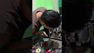 (Parte 3) Microondas reparado, ¿teclado dañado y adaptado los pulsadores.