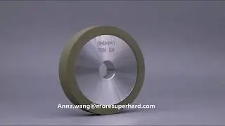 Vitrified bond diamond wheel grinding pcd
