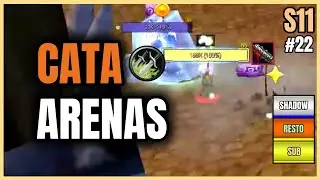 Bomb Here, Sap Rogue👌| Rogue Shadow Priest Resto Druid 3v3 | Season 11 Arenas[22] Cataclysm Classic