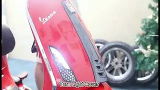 vespa scooter accessories, tail lights, pedals