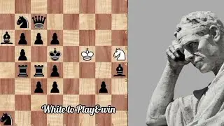 Magical Chess Puzzle For Good chess players #chess #chessbullet