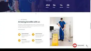 Moppers - Cleaning Company and Services WordPress Theme business window cleaning Hayashi