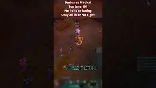 How to play Darius vs Maokai Top Lane | Darius Top Lane |  #leagueoflegneds  #dariuslol #darius
