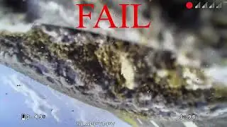 FPV tutorial. How NOT to dive a gap.