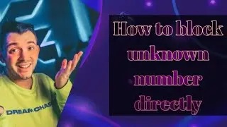 How to block unknown  numbers directly 🚧/ redmy mobile settings #appeshtechnical
