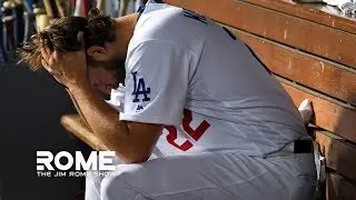 Dave Roberts Mismanaged Dodgers Bullpen By Putting In Clayton Kersaw | The Jim Rome Show