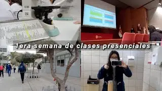1era semana de clases presenciales de Medicina | solamente cams