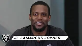 Lamarcus Joyner Sees a Young & Talented Team With One Goal in Mind | Las Vegas Raiders