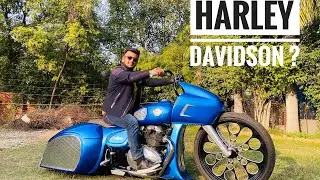 Continental GT 650 modified - into Harley Davidson | Bagger Style | Vampvideo |