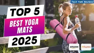 ТОП-5 лучших ковриков для йоги 2025 года | Нескользящие, прочные и экологичные!