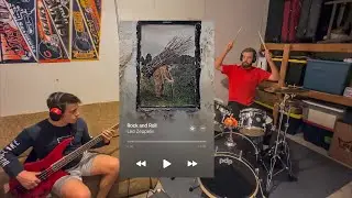 Rock and Roll - Led Zeppelin (DRUM & BASS COVER)